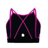 Top RokBox Back Squat - Preto / Roxo - Feminino